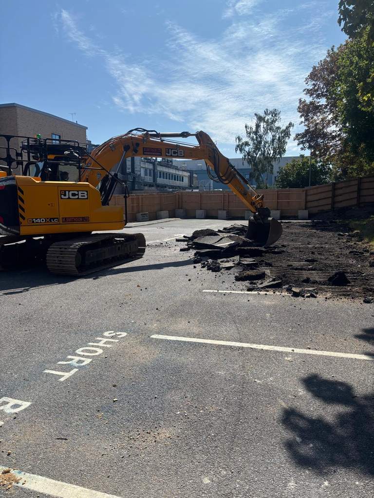 Car park breakout underway Watford